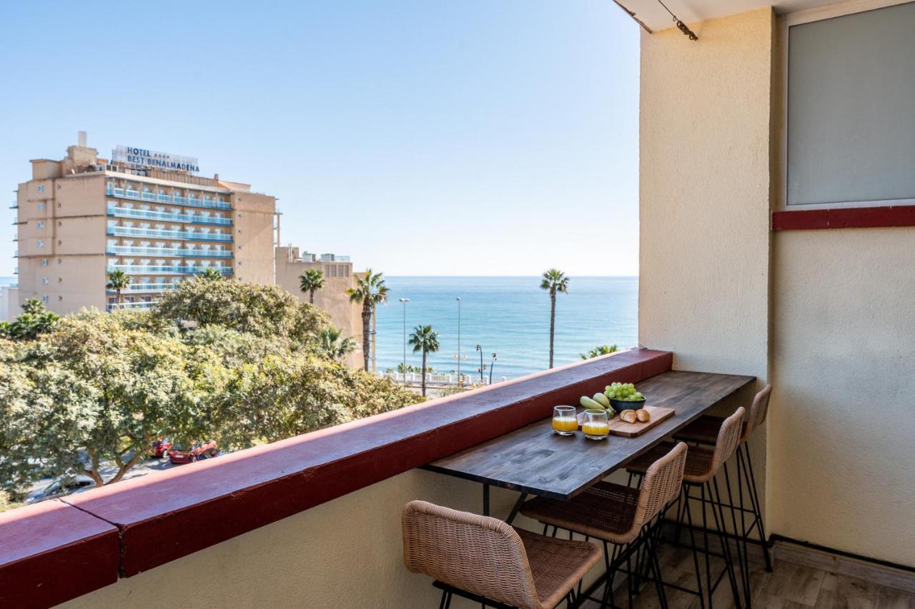 Benalmadena Beachfront Retreat Big Balcony And City Sea Views Lejlighed Eksteriør billede